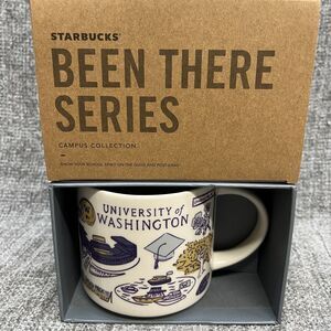 Starbucks UNIVERSITY OF WASHINGTON Been There UW Campus Mug Cup Great Grad Gift